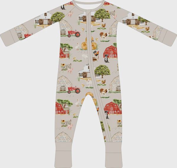 Convertible Two-Way Ruffled Zipper One Piece-Barns