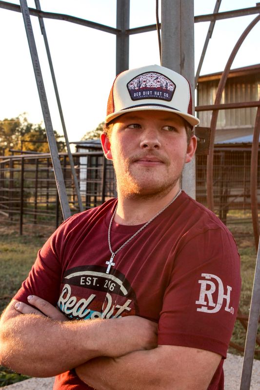 Over Yonder - Stone/Burgundy Navy Rope 5 Panel