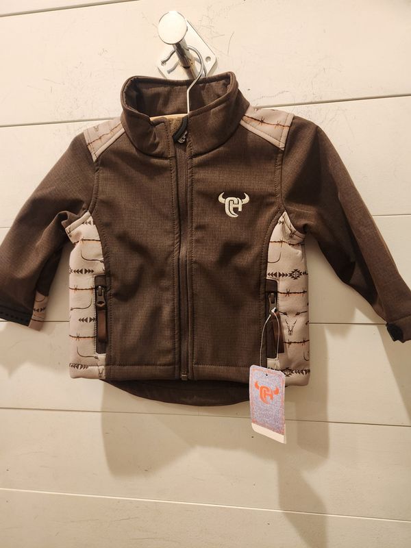 Inf Ghost Aztec Barb Accent Polyshell Jacket