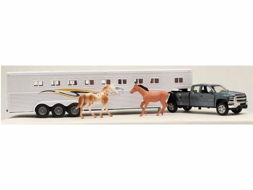 Truck/Trailer/Horse Figure Set