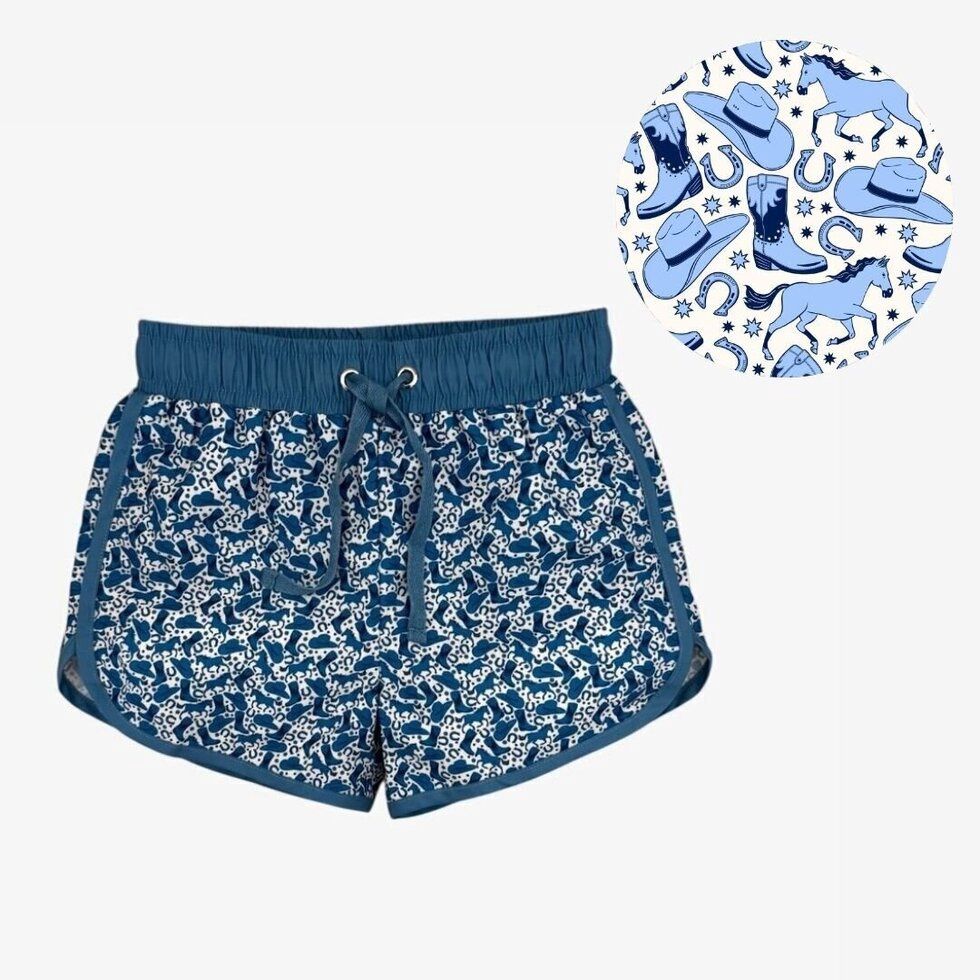 Jackson Swim Shortie Seaside Stampede ( Bluebonnet Fawn)