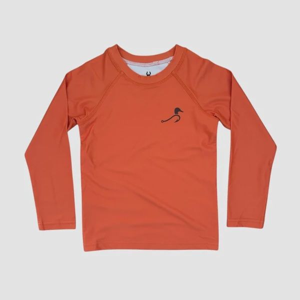 Bolt Rash Guard Tangerine Tackle