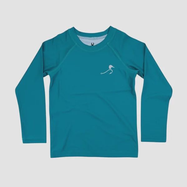 Bolt Rash Guard Cypress Teal