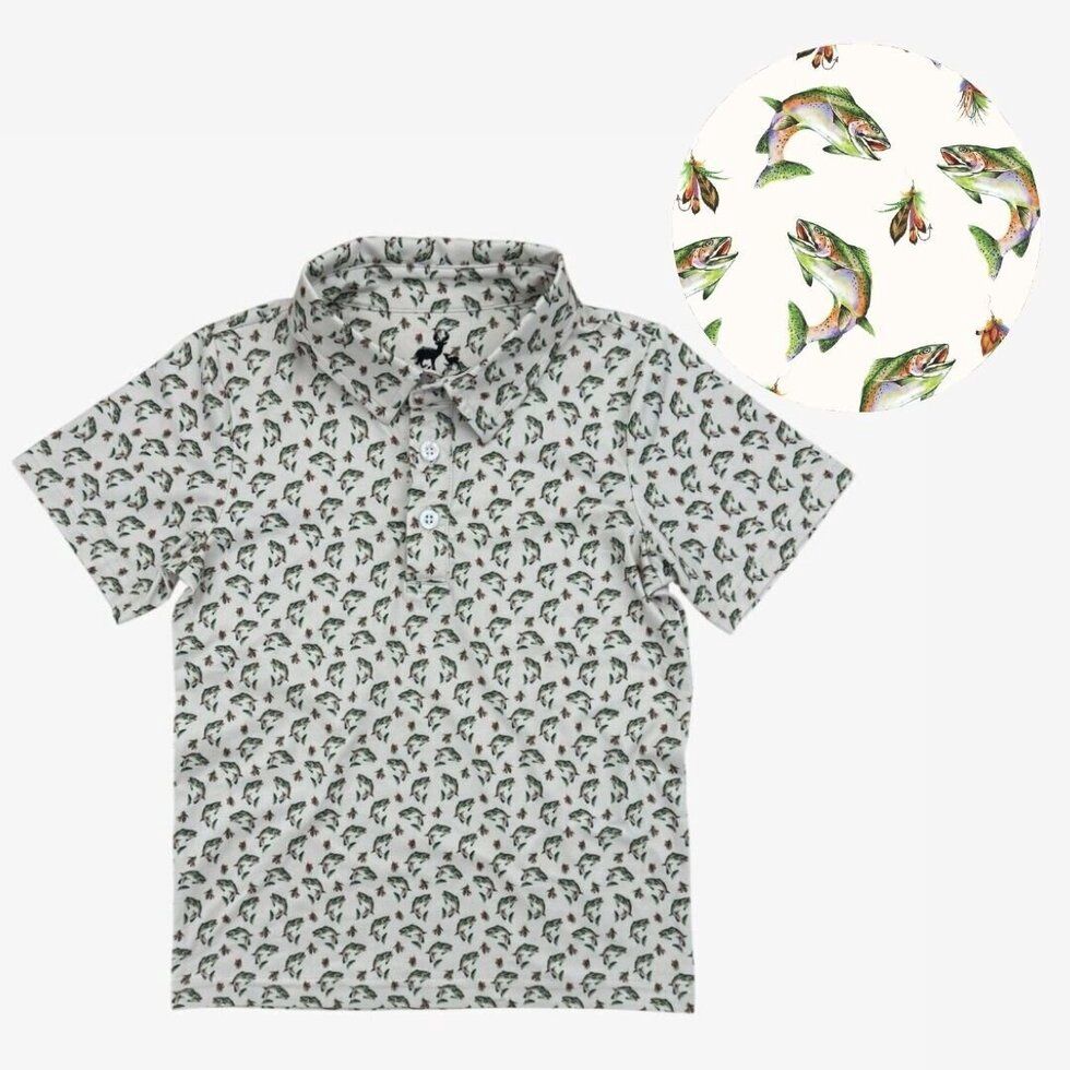 Cool Shade Scottie Polo Trout Traditions