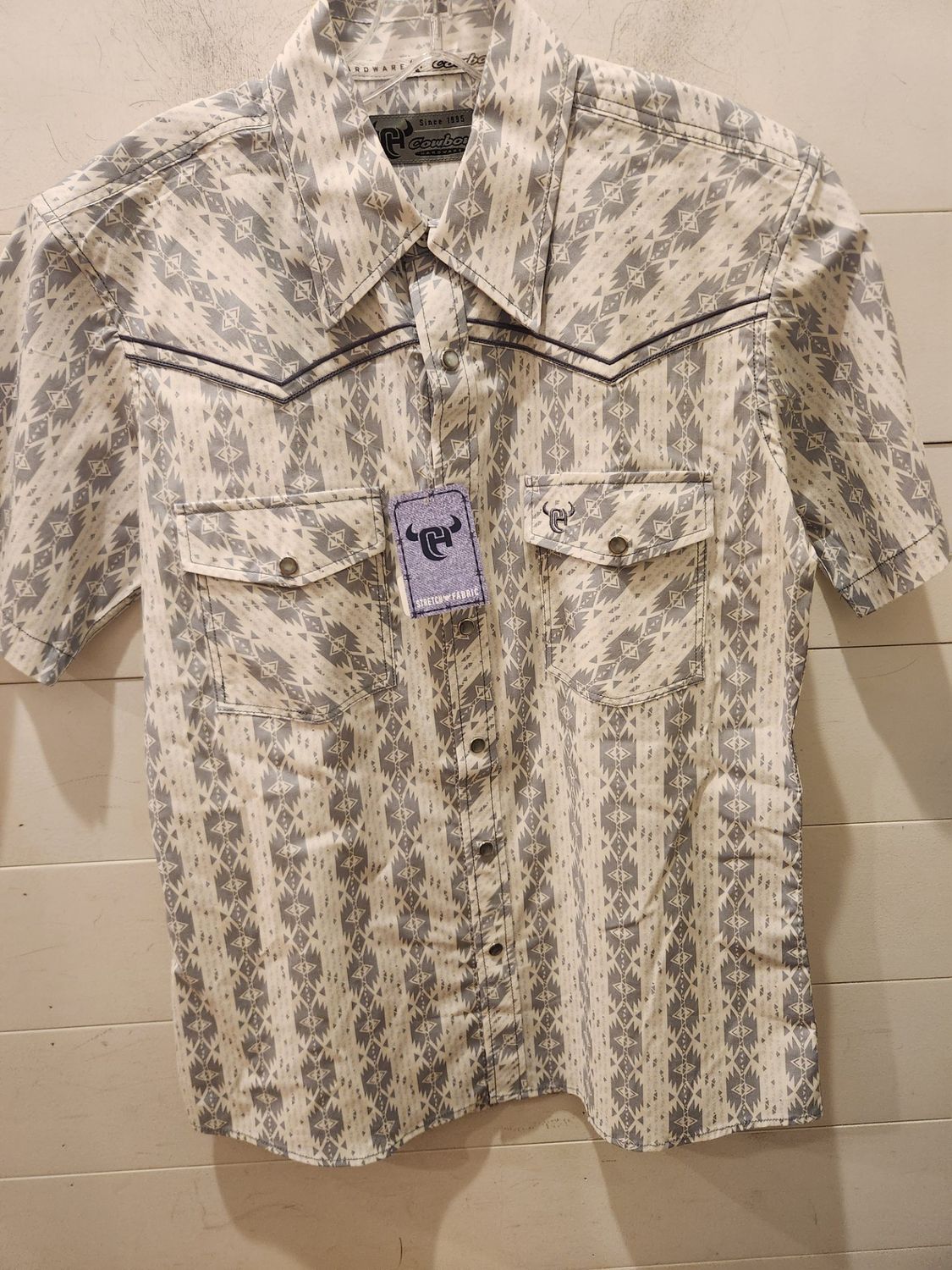 Tonal Aztec S/S Print