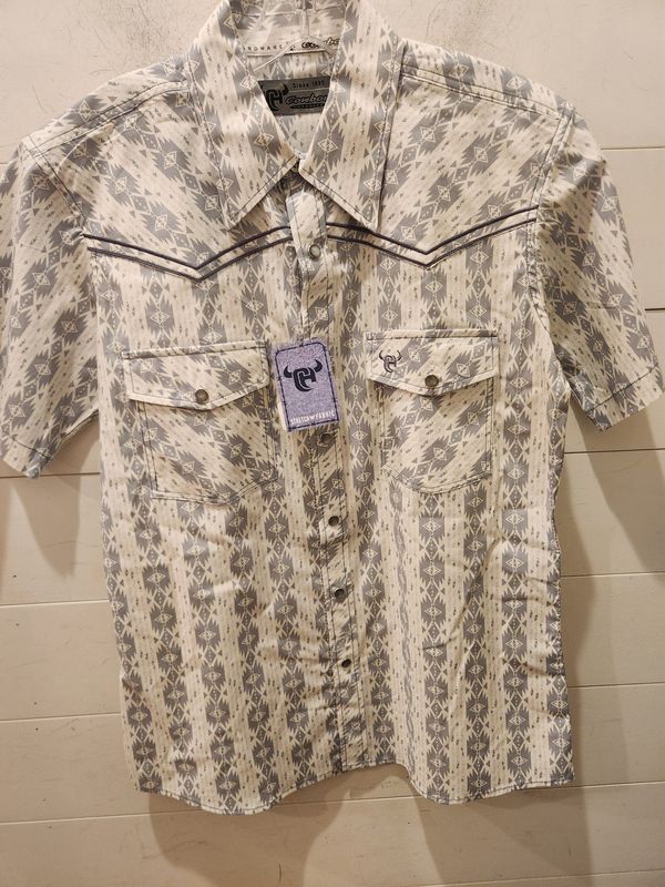 Tonal Aztec S/S Print