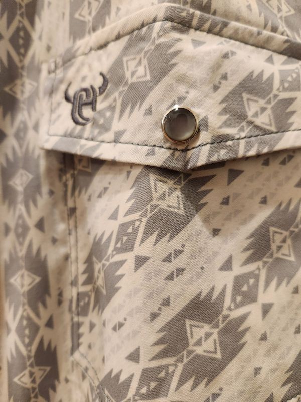 Tonal Aztec S/S Print