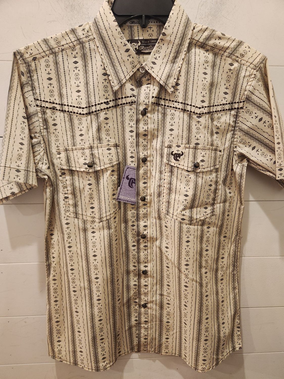 Striped Aztec S/S Print