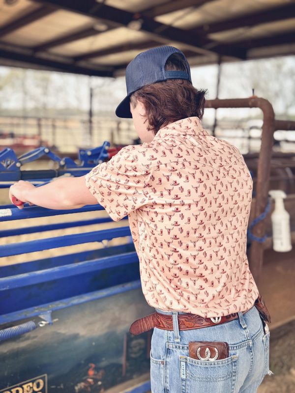 Polo Short Sleeve-Wild West