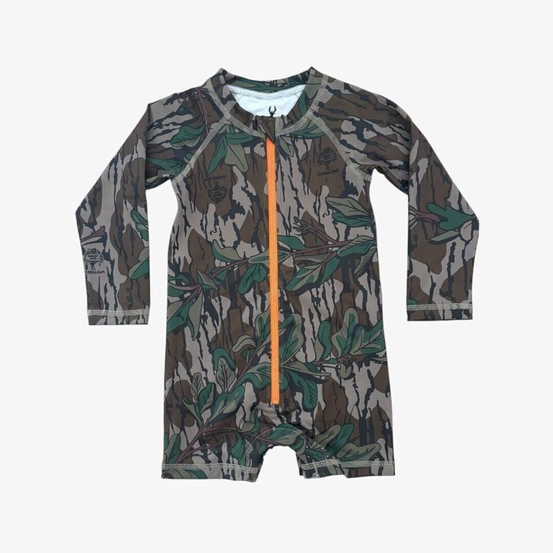 Huck Swimsuit/ Mossy Oak Greenleaf