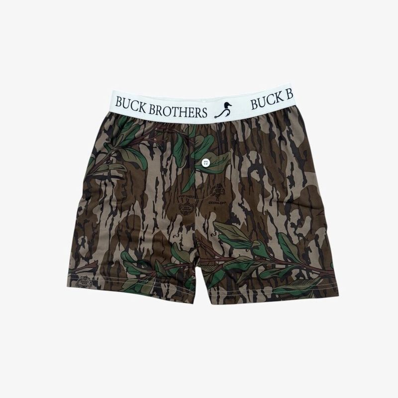 CoolShade™ Boxer Short/Mossy Oak® Greenleaf