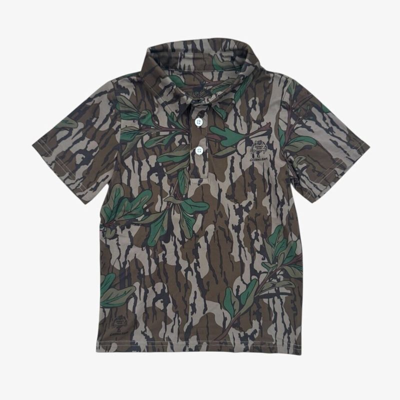 CoolShade™ scottie polo UPF 50+ || mossy oak® greenleaf (mens)