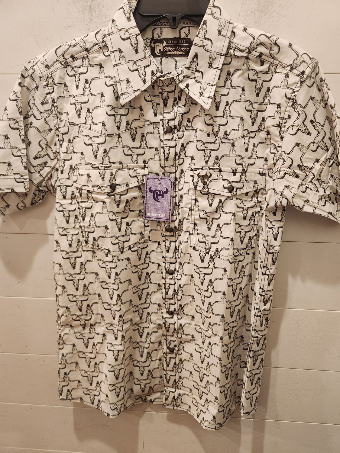 Youth Hombre Skull Short Sleeve Print