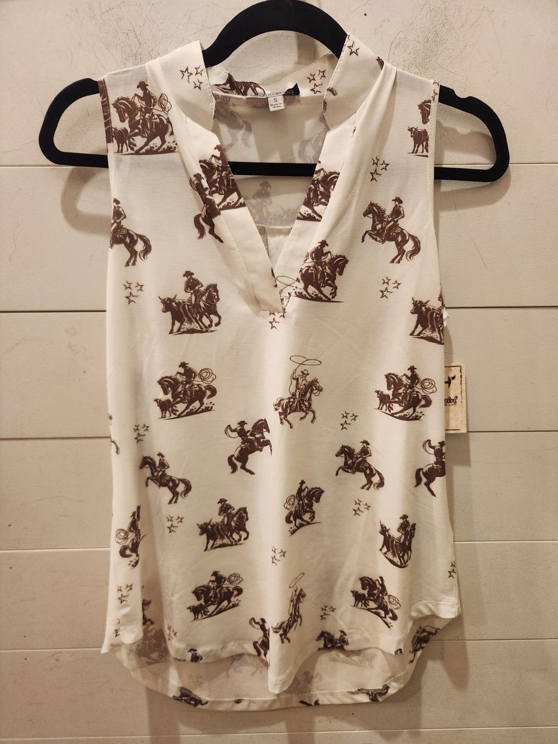 Desert Bronc HiLo Tank Top