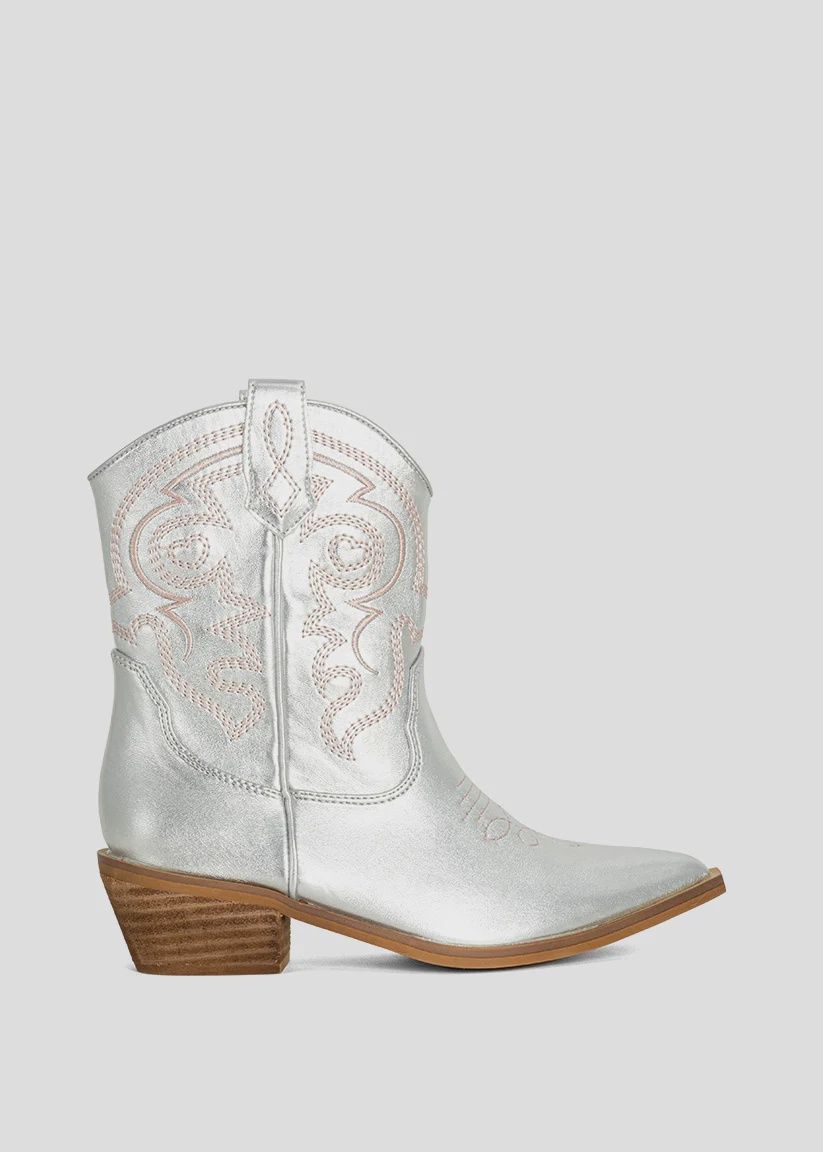 Zita Mini Silver Boot