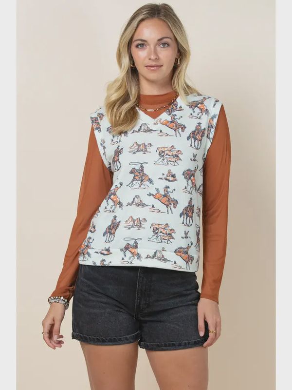 Sheer Mesh Top