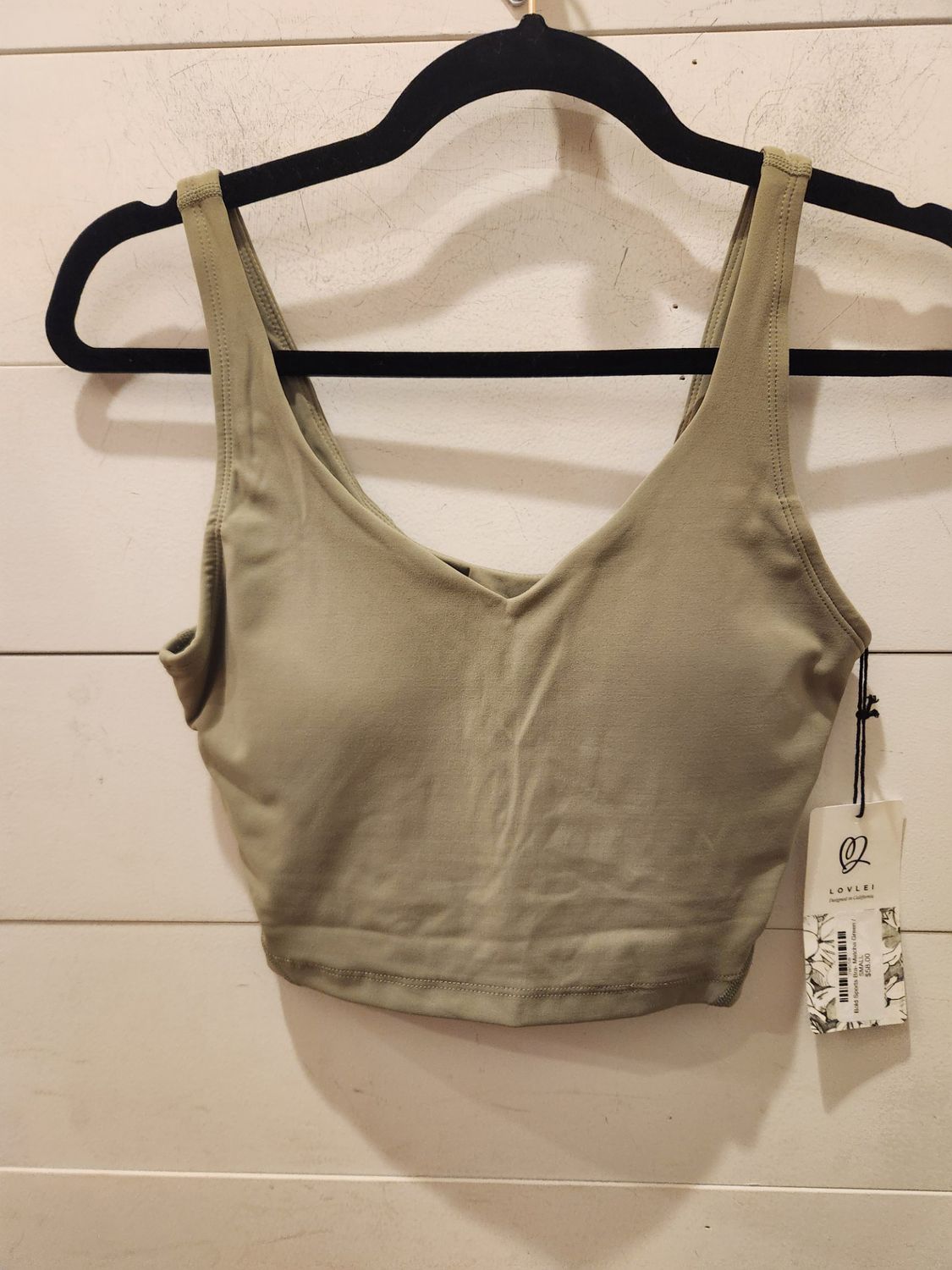 Bold Sports Bra- Matcha Green