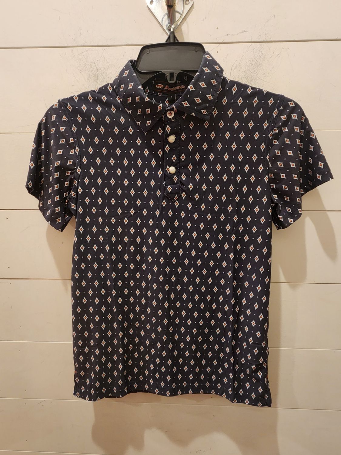 Orange Diamond Polo