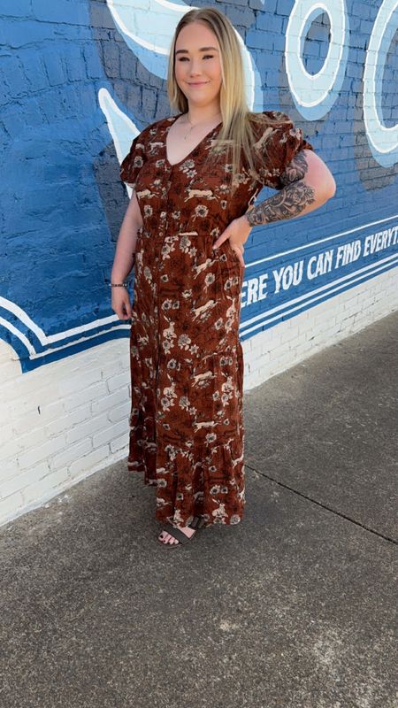 The Garden Of Jackalopes Maxi Dress