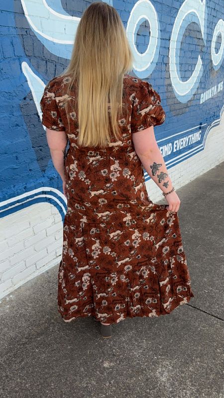 The Garden Of Jackalopes Maxi Dress