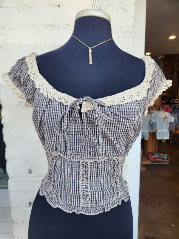 The Bonnie Smocked Top