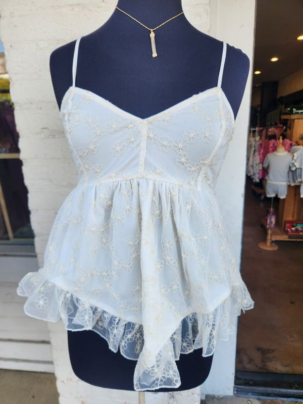 The Shania Lace Cami Top