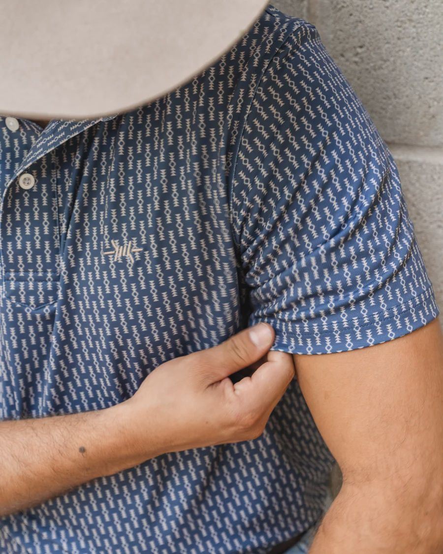 Traditions Polo - Serape Navy