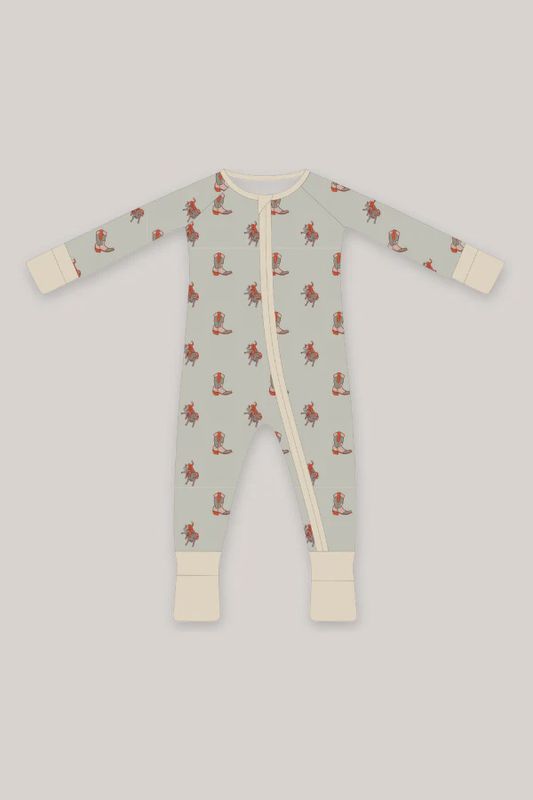 Mint Bullrider Pajama