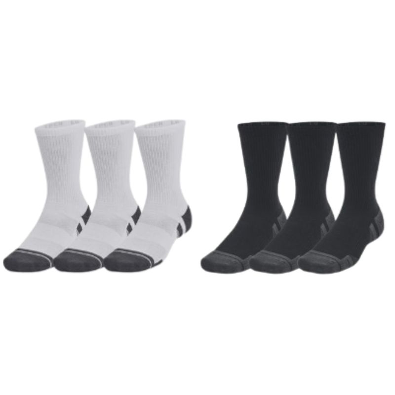 UA PERF TECH CREW SOCK 3pk 1379512