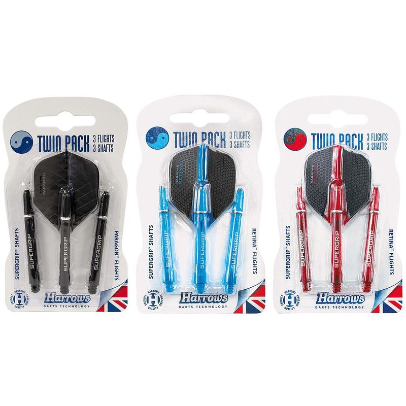 HARROWS TWIN PACK FLIGHT+SHAFT HA240
