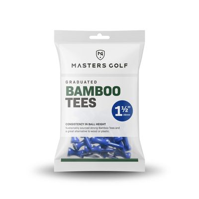 MASTERS BAMBOO GOLF TEES 1 1/2 &quot; TEB0023