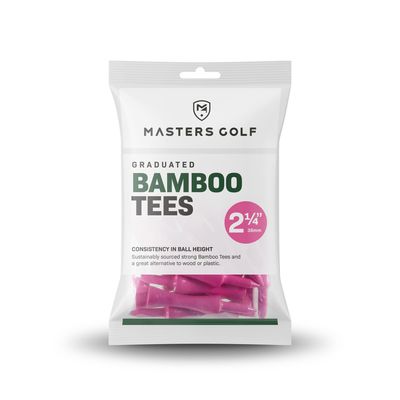MASTERS BAMBOO GOLF TEES 2 1/4&quot; TEB0021