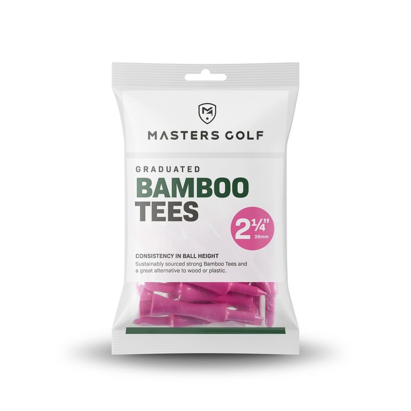 MASTERS BAMBOO GOLF TEES 2 1/4&quot; TEB0021