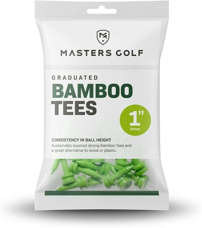 MASTERS BAMBOO GOLF TEES 1&quot; TEB0025