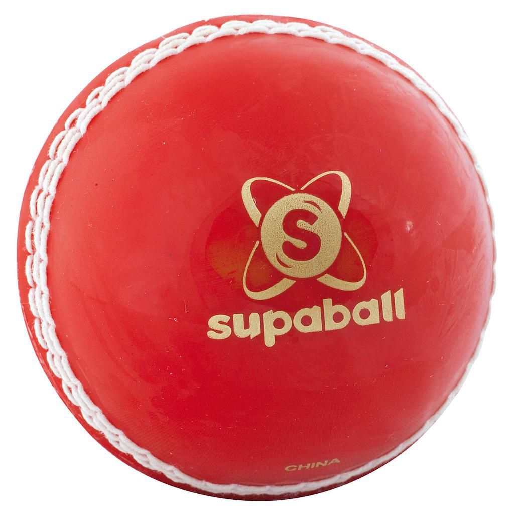 READERS SUPABALL CRICKET BALL, Colour: Red, INF-SNR: SNR