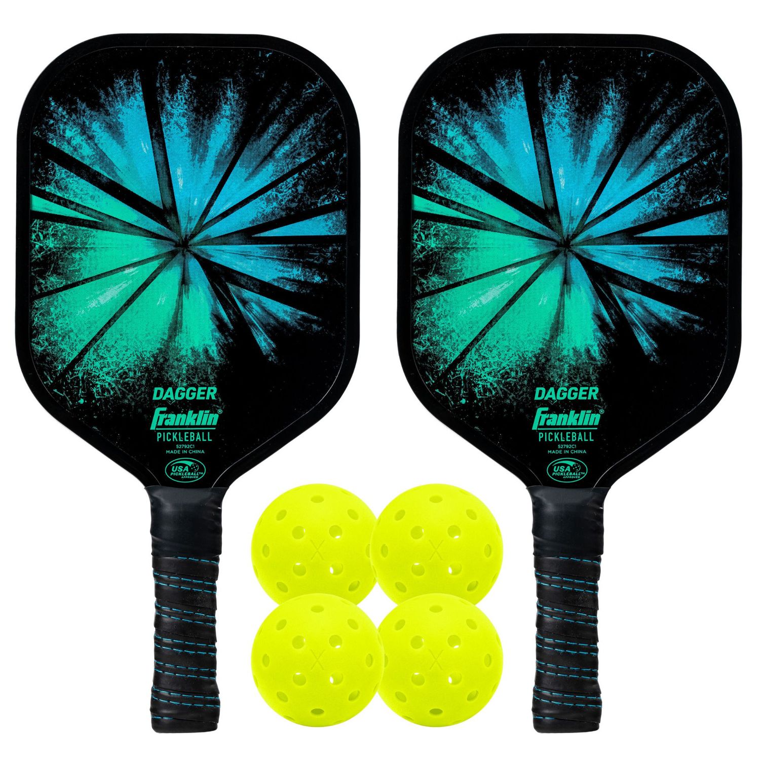 FRANKLIN DAGGER 2 PLAYER PICKLEBALL SET