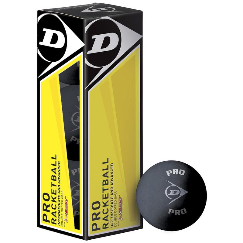 DUNLOP PRO RACKETBALL BALLS D762034