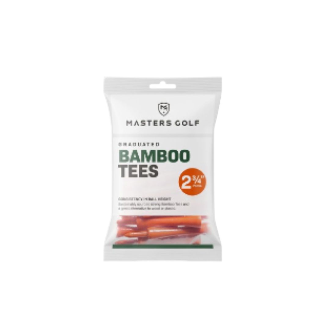 MASTERS BAMBOO GOLF TEES 2 3/4&quot; TEB0020
