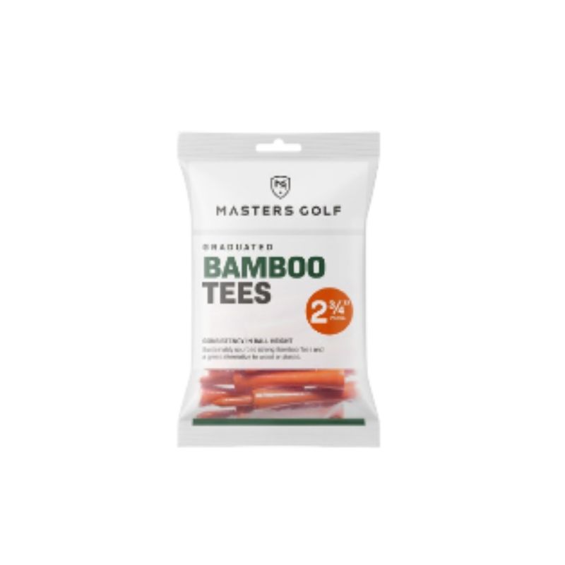 MASTERS BAMBOO GOLF TEES 2 3/4&quot; TEB0020