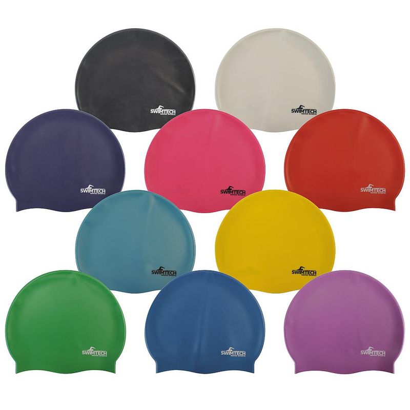 SWIMTECH SILICONE SWIM HAT STA200