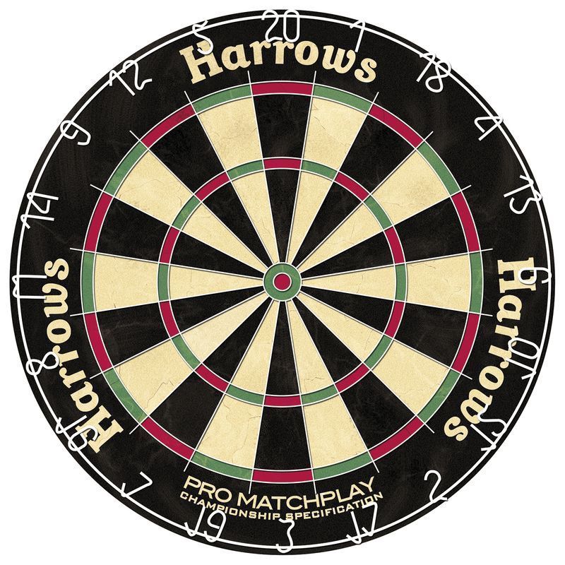 HARROWS OFFICIAL COMPETITION BRISTLE DARTBOARD HA300