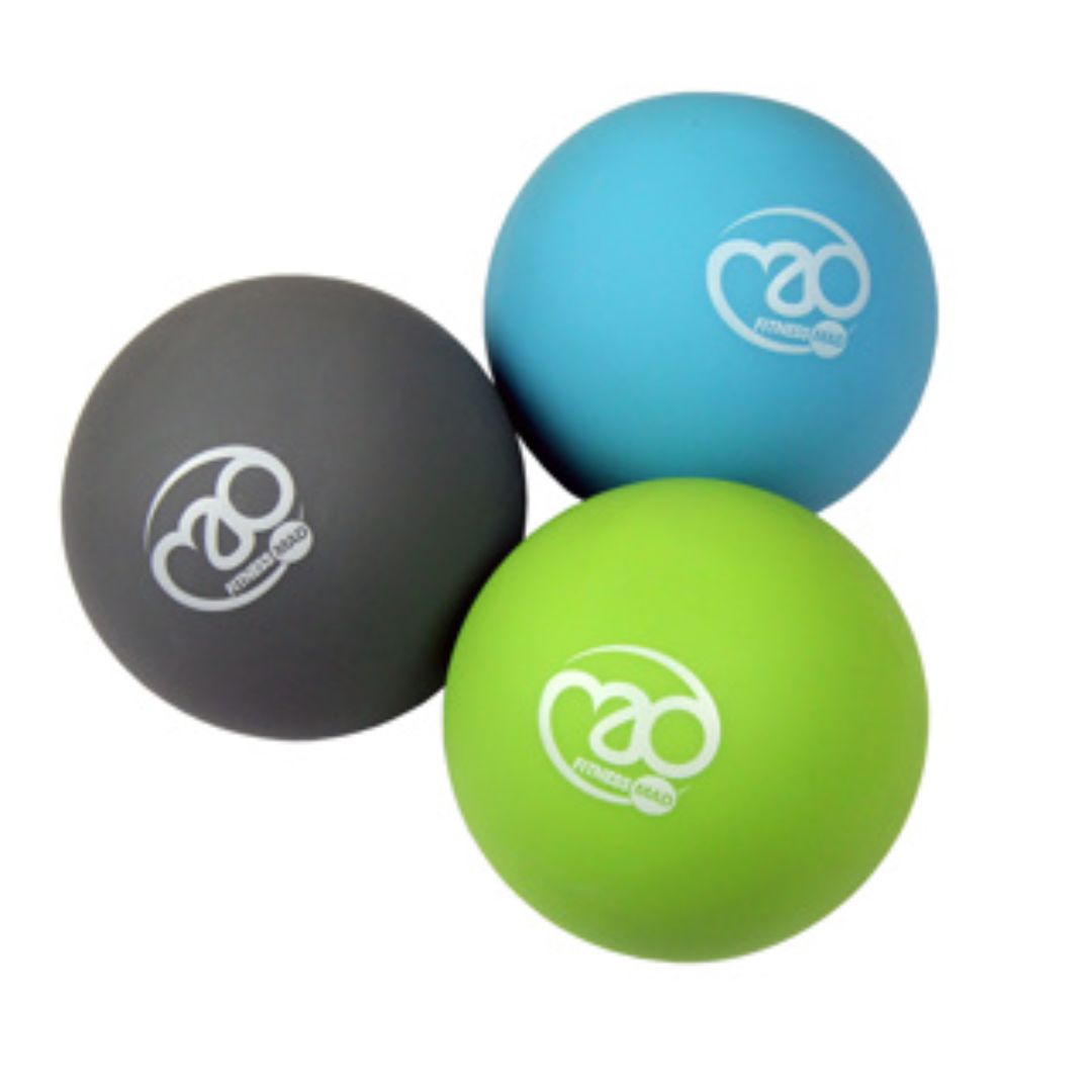FITNESS MAD TRIGGER POINT MASSAGE BALLS, Colour: MULTI