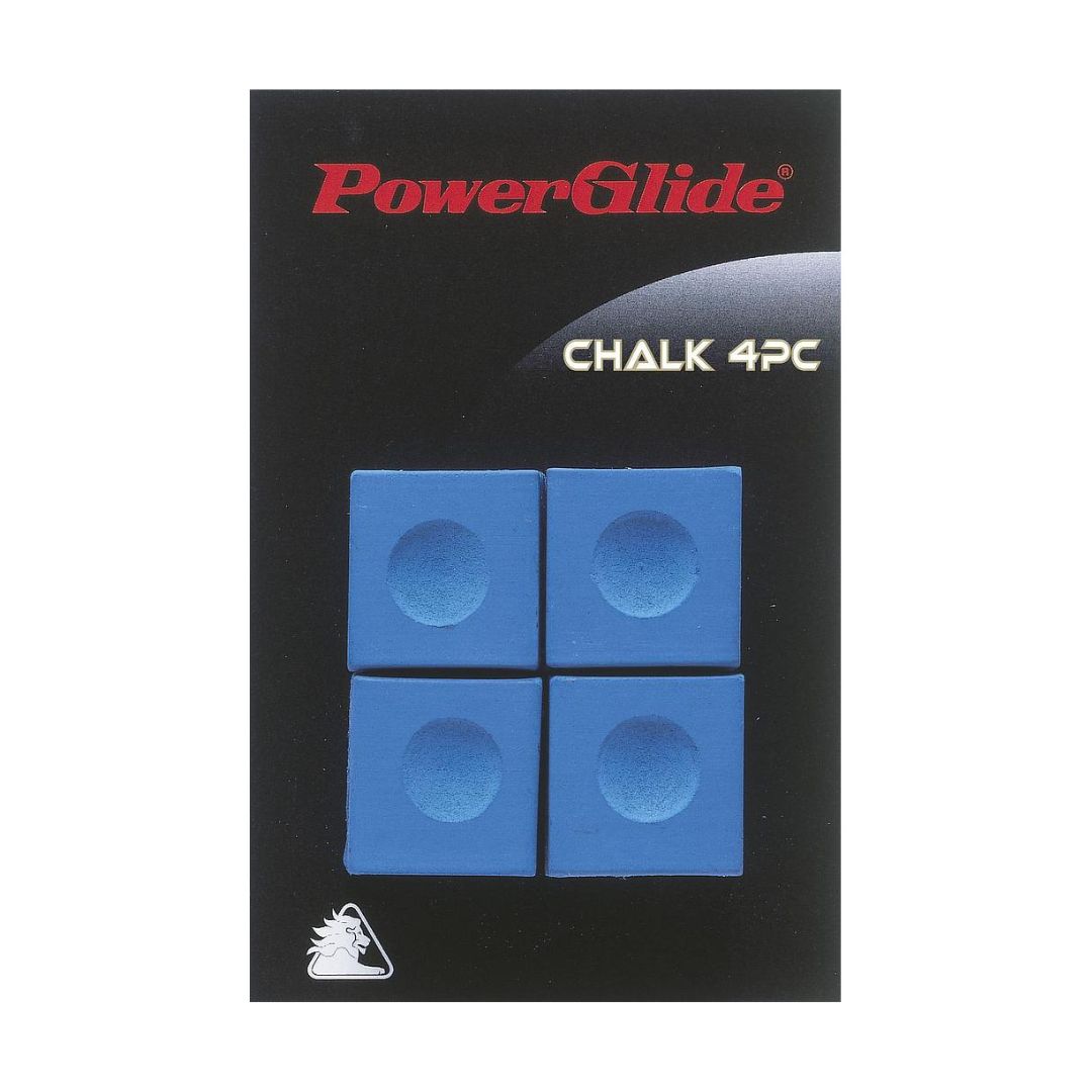 POWERGLIDE 4 PACK CHALK 57001, Colour: Blue