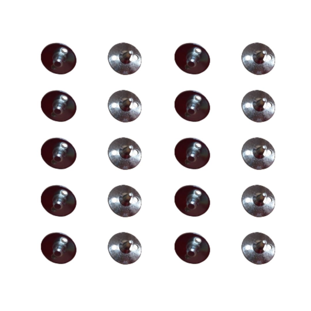 GRAY NICOLLS METAL REPLACEMENT CRICKET SPIKES, Colour: STEEL