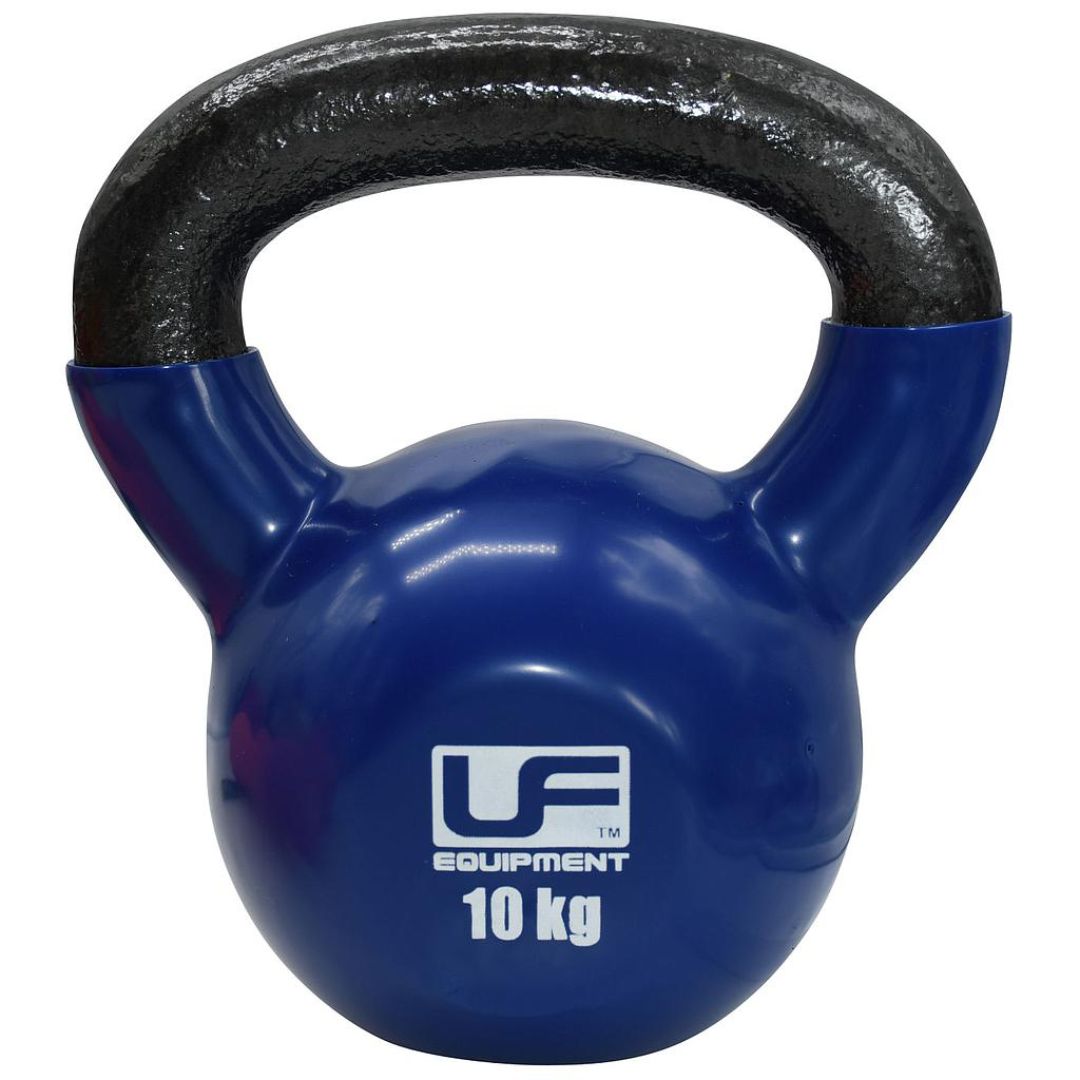 UF CAST IRON KETTLEBELL 10kg UFW074, Colour: Blue
