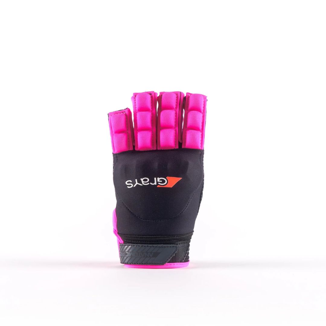 GRAYS ANATOMIC PRO LH HOCKEY GLOVE, Colour: Blk-Pink, S-XL: XXS