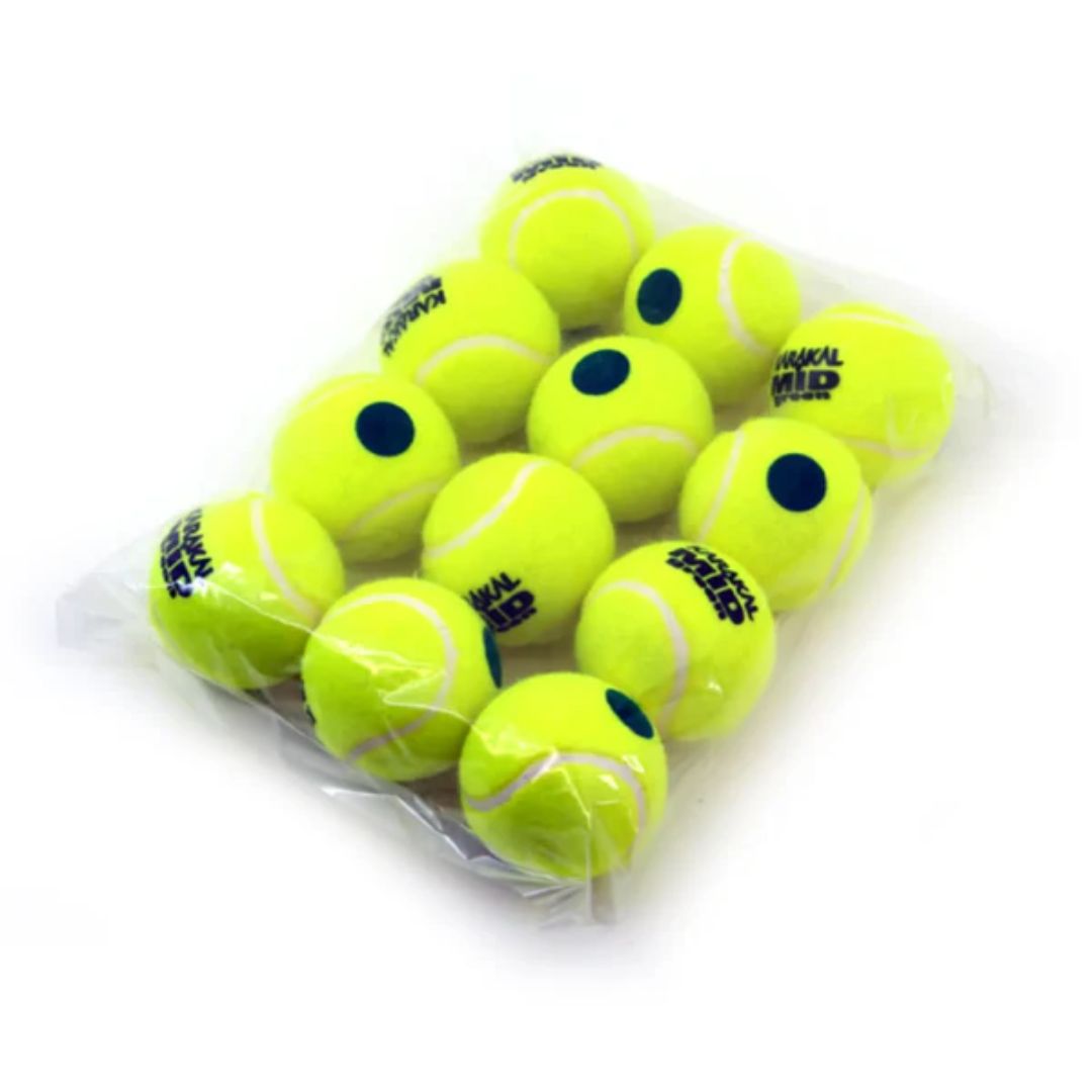 KARAKAL MID JNR TENNIS BALLS 12PK