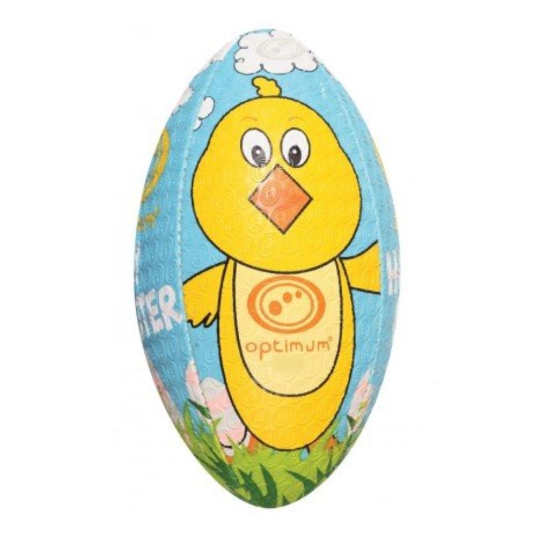 OPTIMUM EASTER CHICK RUGBY BALL, Colour: CHICK, Numbers: 4