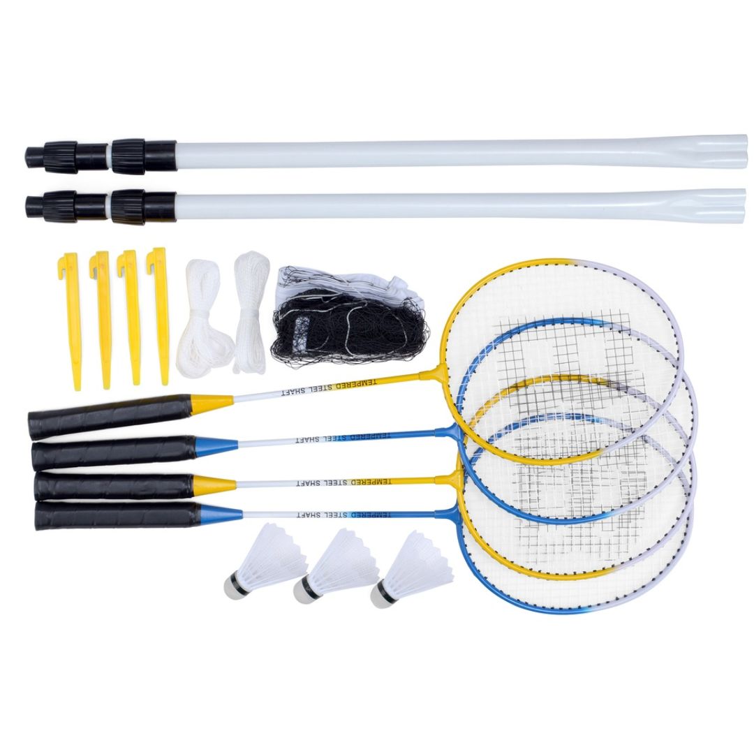 BASELINE 4 PLAYER PRO BADMINTON SET BGG1142