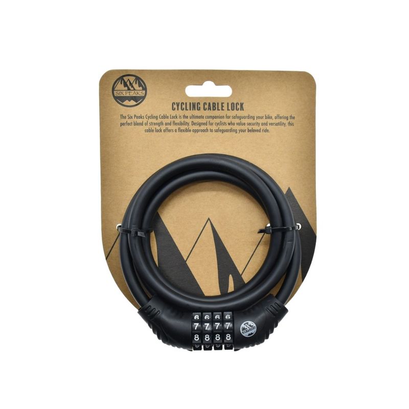SIX PEAKS CYCLING CABLE LOCK SIC000601